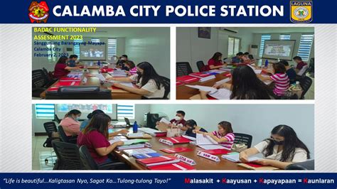 Calamba Component City Police Station .